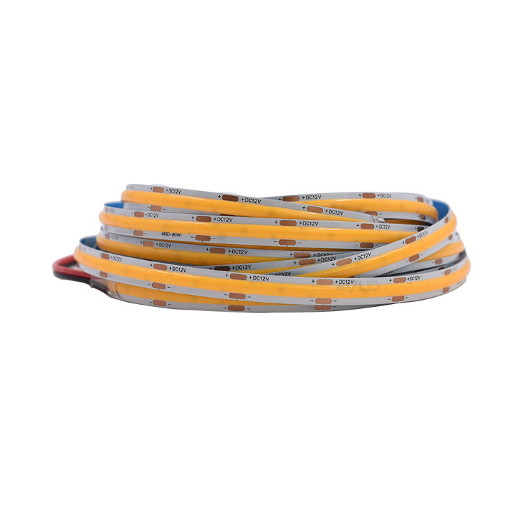 Reel To Reel 10mm PCB Board IP20 Cob Led Lights Dontless COB LED Strip