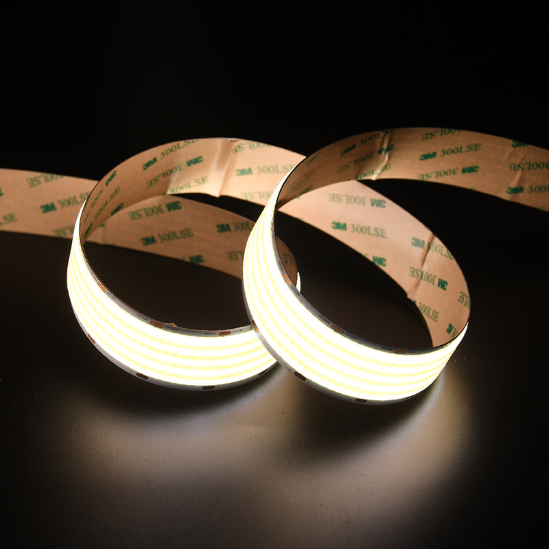 ADLED 30MM bảng pcb 1600leds dải băng LED linh hoạt DC24V dải COB 90 CRI linh hoạt đồng bộ 40w / M