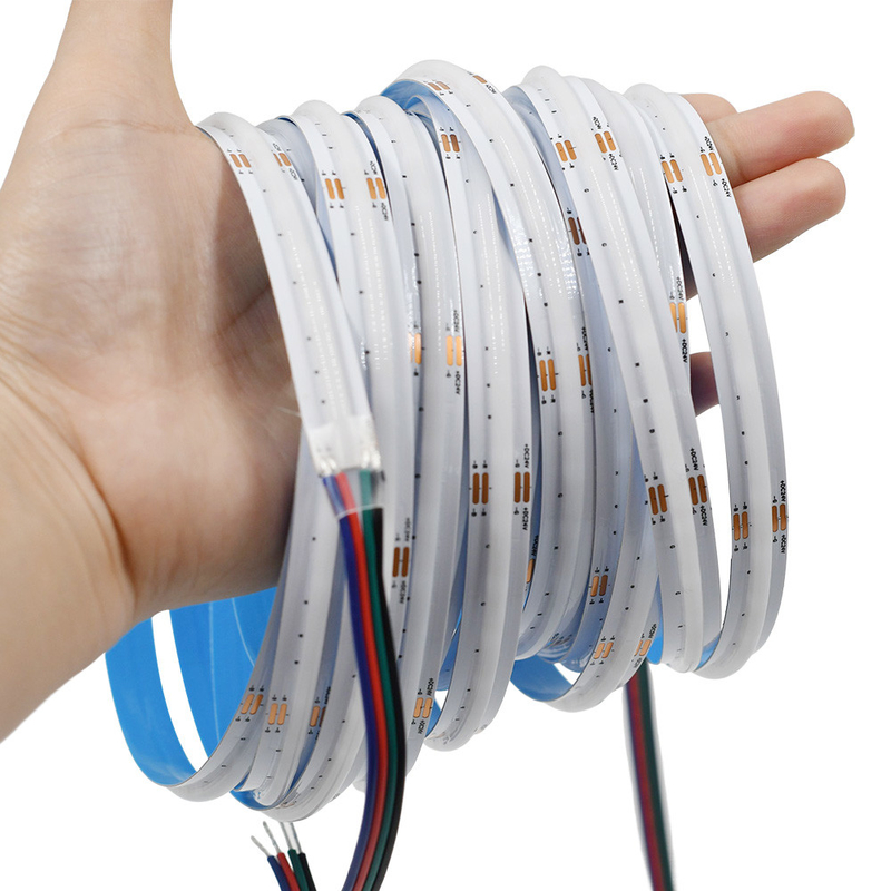 576 leds / m COB RGB đèn LED 3 năm Bảo hành DC24V 10mm PCB Borad IP20/IP65