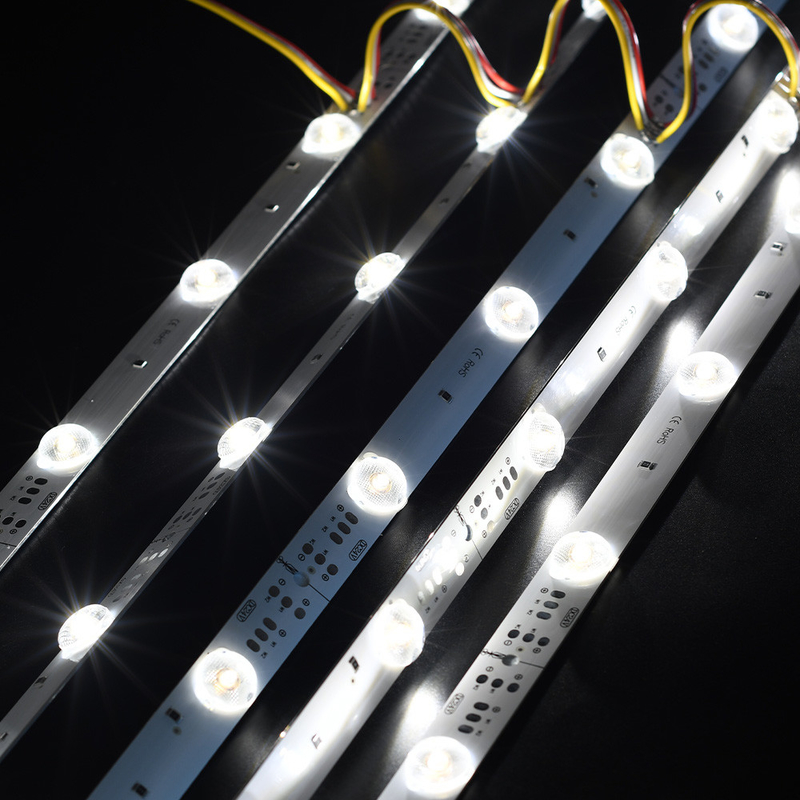3030 2835 dải đèn LED cho hộp đèn SEG độ căng dệt CCT(3000-7500K) Banne cuộn góc 178beam