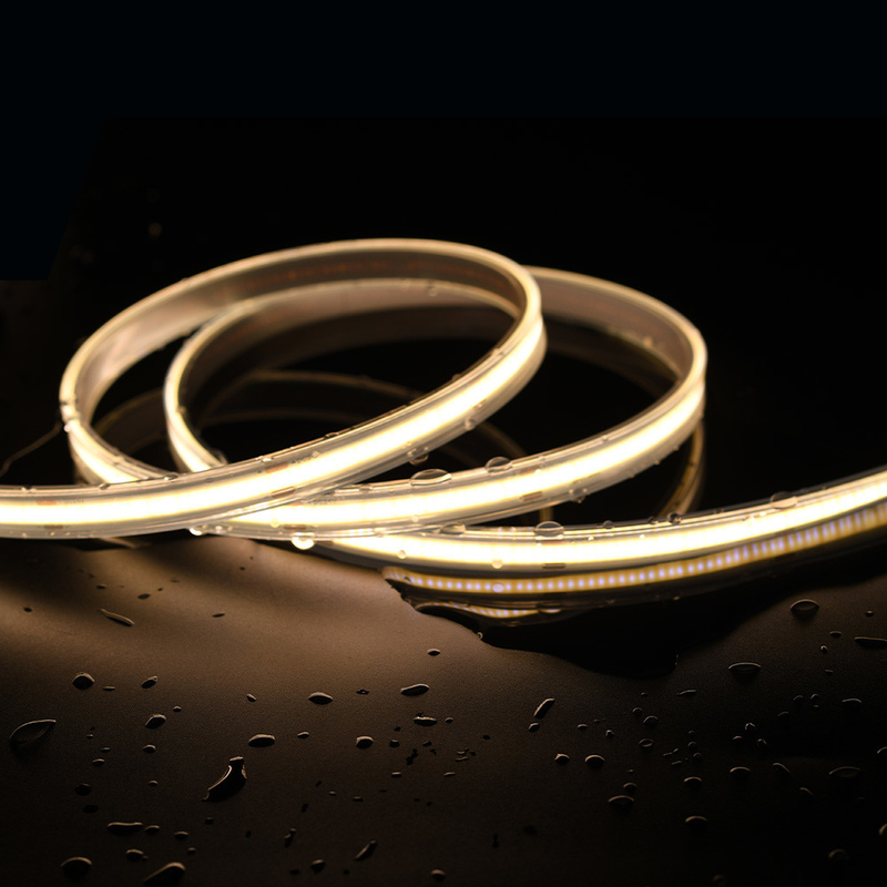 10mm PCB COB LED Strip 480 LED IP20/IP67 Không thấm nước DC12V/DC24V CRI 90 8MM PCB Width