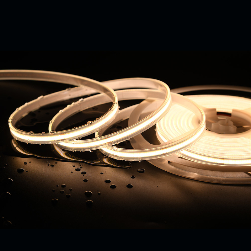 1000LM Độ sáng COB LED Strip RGB RGBW 3000K 4000K 6000K Tùy chọn 480 đèn LED / m CRI 90-95 5m Rolls