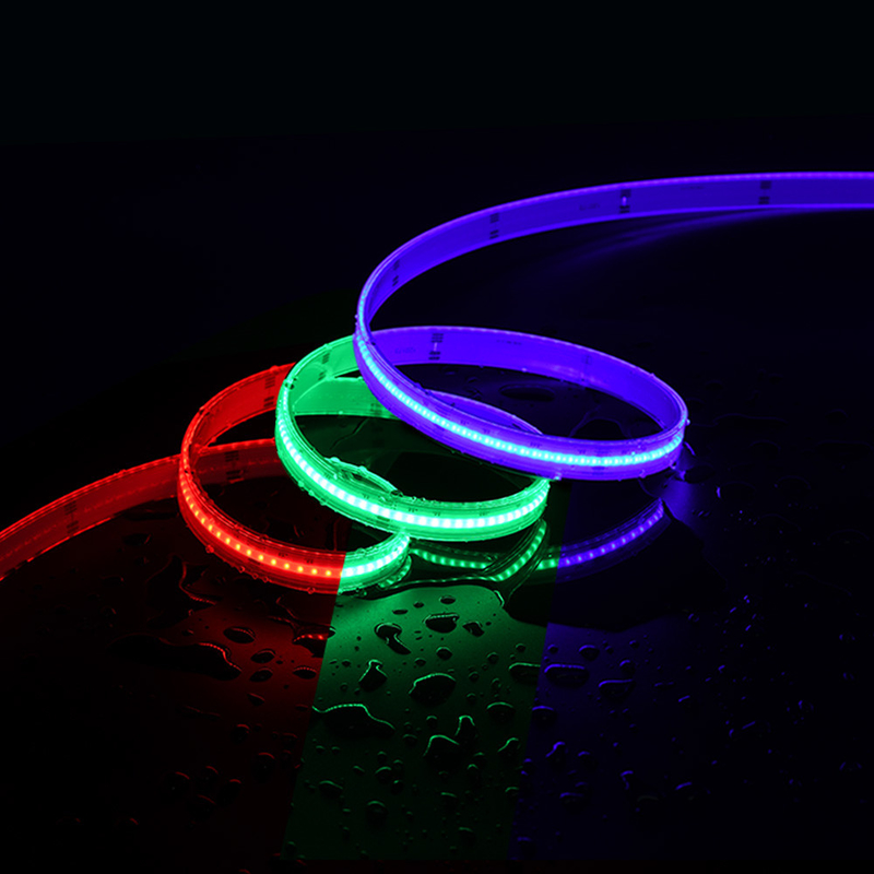 IP20 Rgbw Rgb Cob Led Strip Light 12V 24V Pixel Dải đèn LED Cob có thể giải quyết