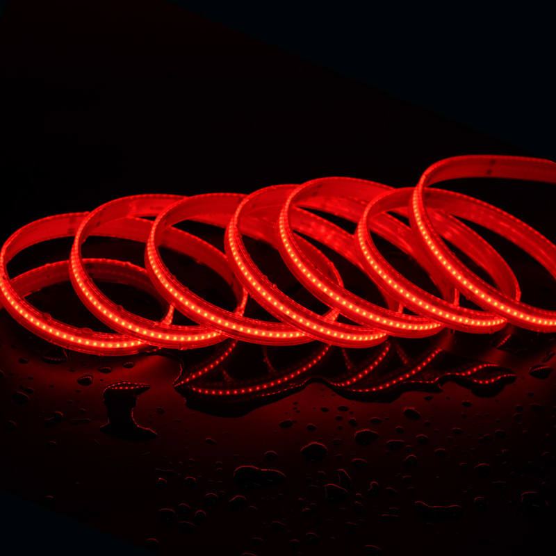 Màu trắng lạnh siêu sáng RGB linh hoạt Nhà cung cấp 896 12v 24v Cob Led Strip Light