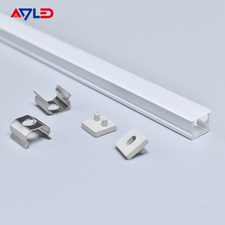 0606 LED Aluminium Profile LED Strip Profile Channel Light Diffuser Extrusion Channel cho dải LED