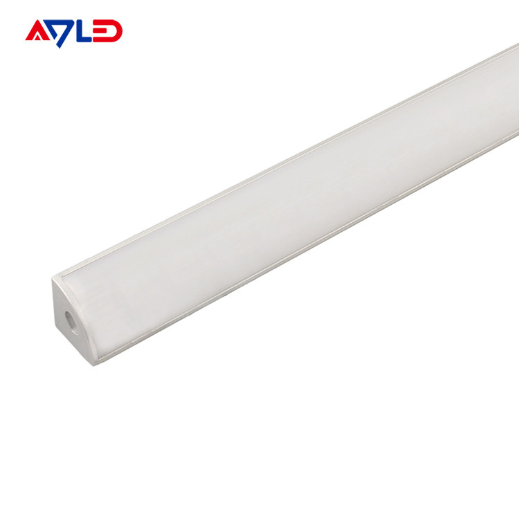 Đường dẫn LED Strip Profile Channel Light Diffuser Corner Extrusion Channel ADP-1616B cho dải LED